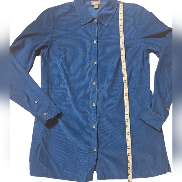 J Jill Corduroy Button Down Front Shirt Size XS - Picture 3 of 9